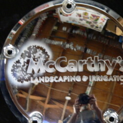 Mccarthy's landscaping & irrigation logo.